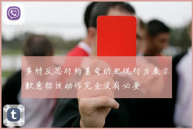 多特反思对约基奇的犯规行为表示歉意称该动作完全没有必要